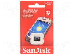 SCANDISK MEMORY CARD 32GB